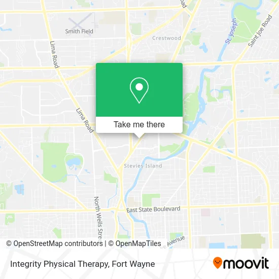 Integrity Physical Therapy map