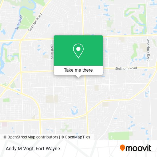 Andy M Vogt map