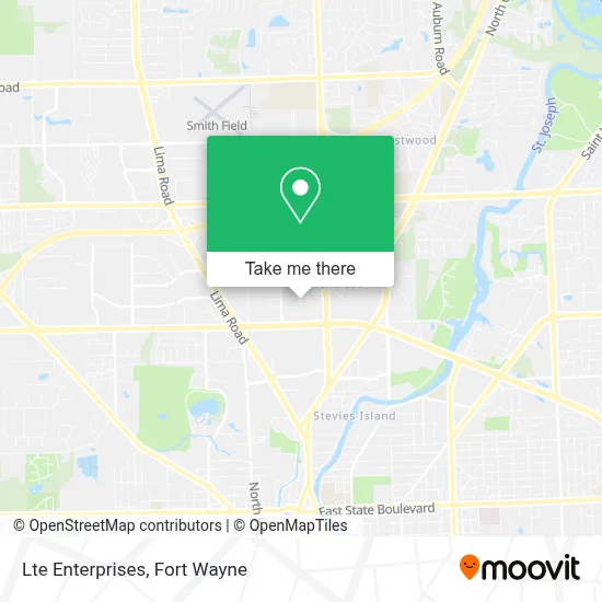 Lte Enterprises map