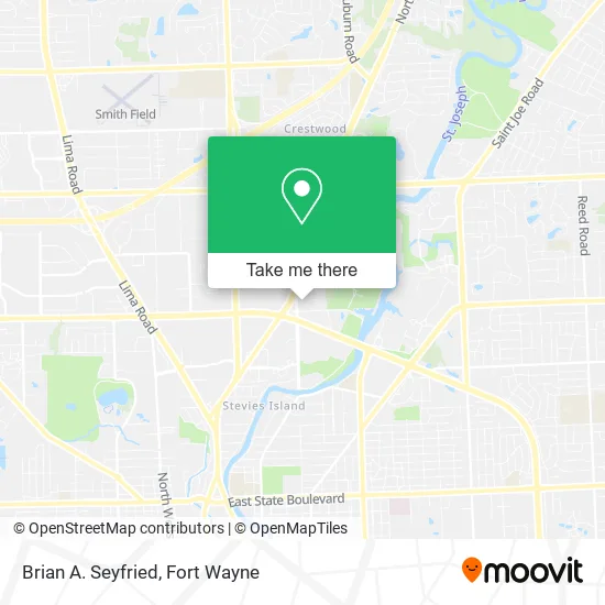 Mapa de Brian A. Seyfried
