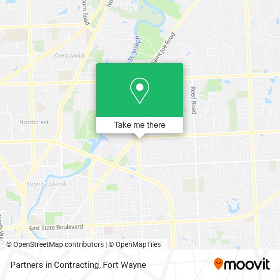 Partners in Contracting map