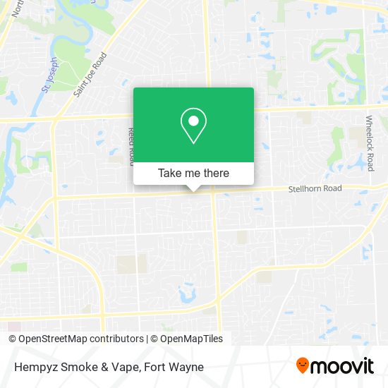 Hempyz Smoke & Vape map