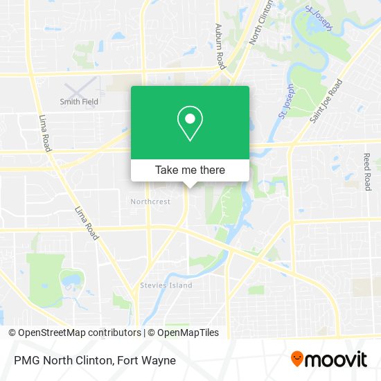 PMG North Clinton map