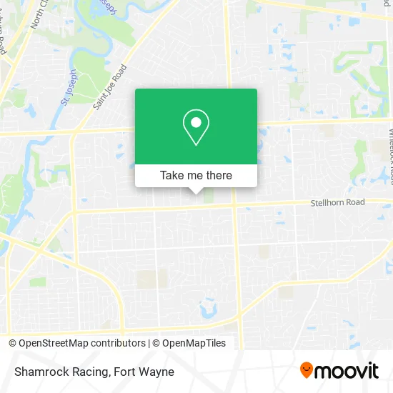 Mapa de Shamrock Racing
