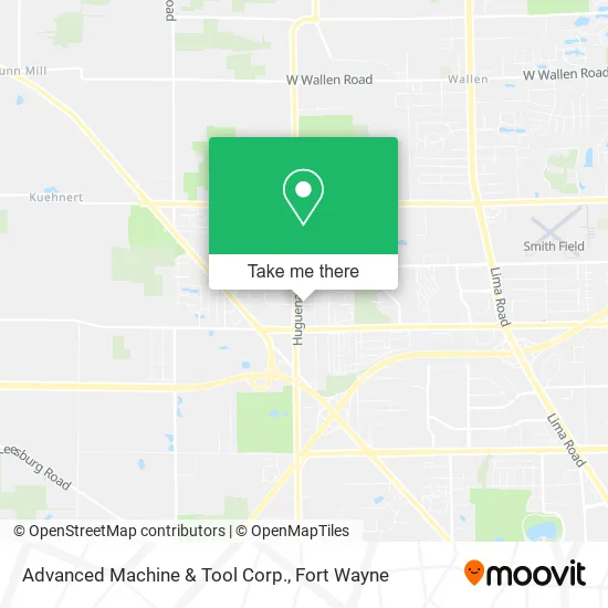 Advanced Machine & Tool Corp. map