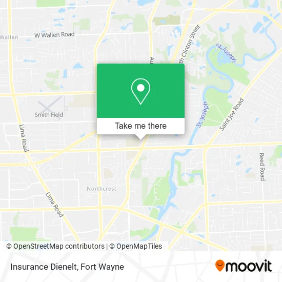 Insurance Dienelt map