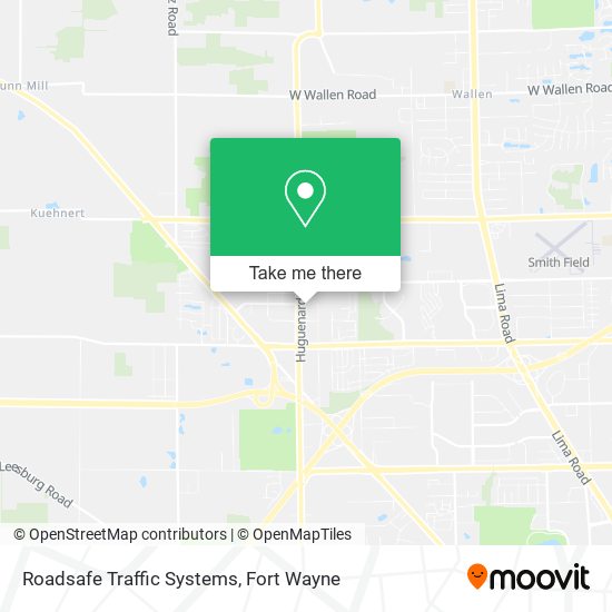 Roadsafe Traffic Systems map