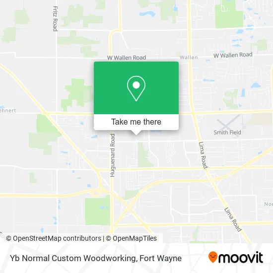 Yb Normal Custom Woodworking map