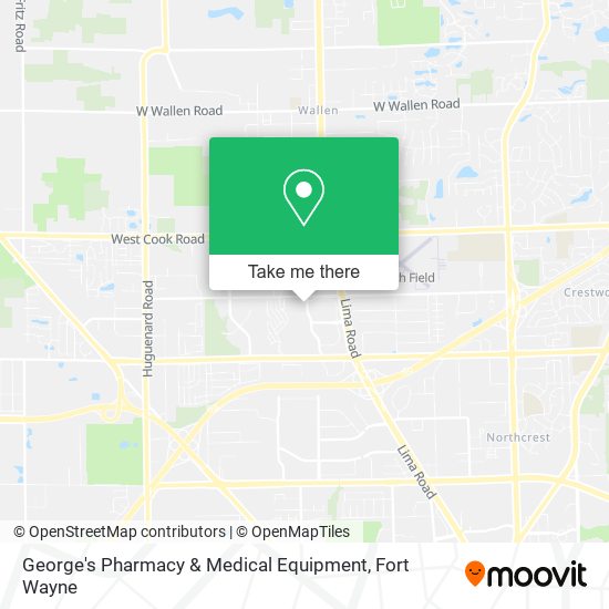 George's Pharmacy & Medical Equipment map