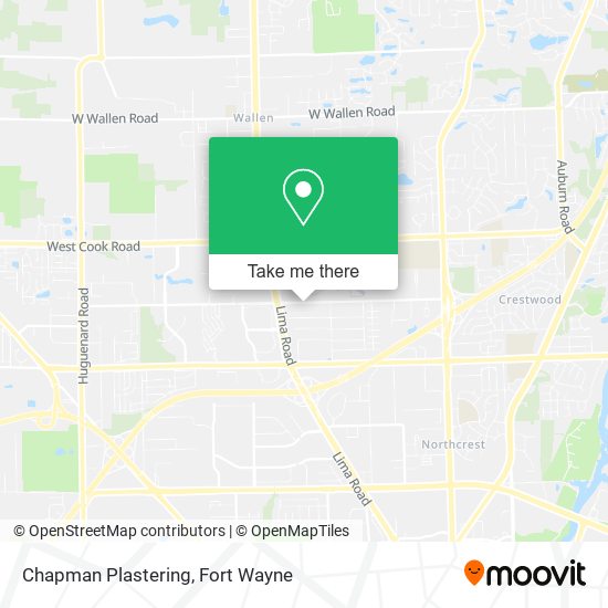 Chapman Plastering map