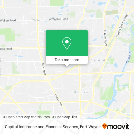 Capital Insurance and Financial Services map