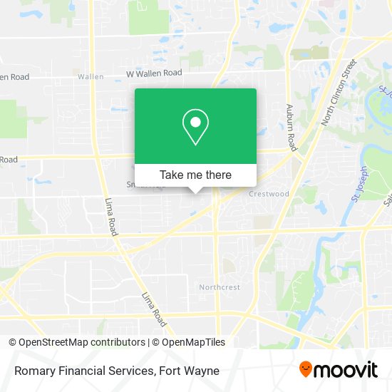 Romary Financial Services map