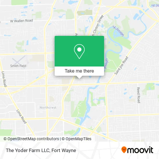 The Yoder Farm LLC map