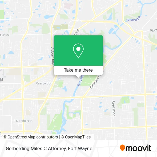 Gerberding Miles C Attorney map