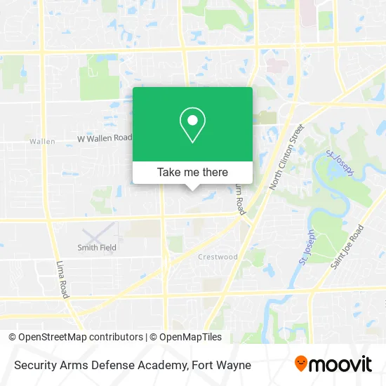 Security Arms Defense Academy map