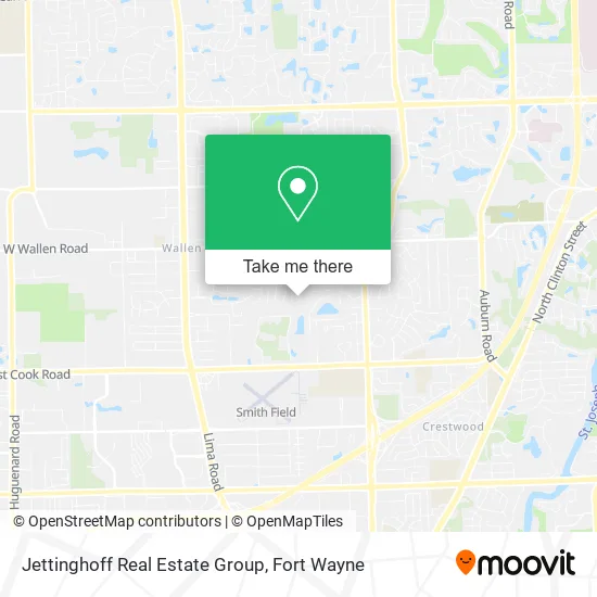 Jettinghoff Real Estate Group map