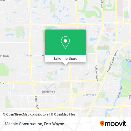 Massie Construction map