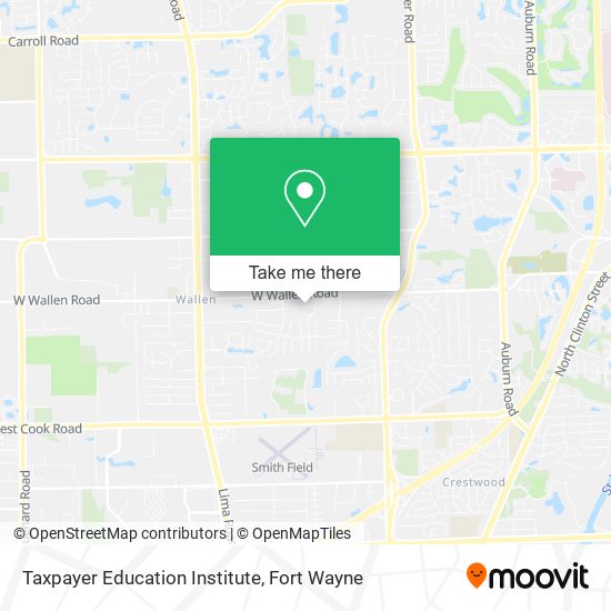 Mapa de Taxpayer Education Institute