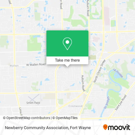 Newberry Community Association map