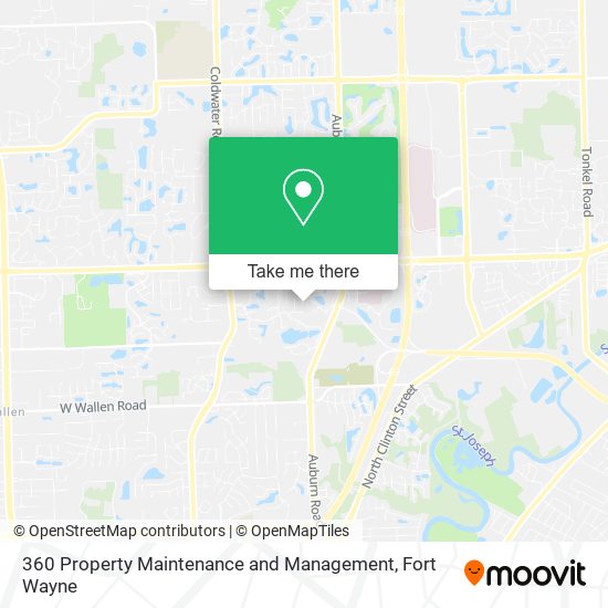 360 Property Maintenance and Management map