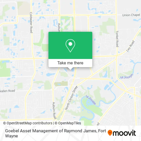 Goebel Asset Management of Raymond James map