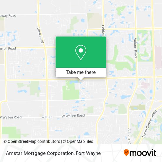 Mapa de Amstar Mortgage Corporation