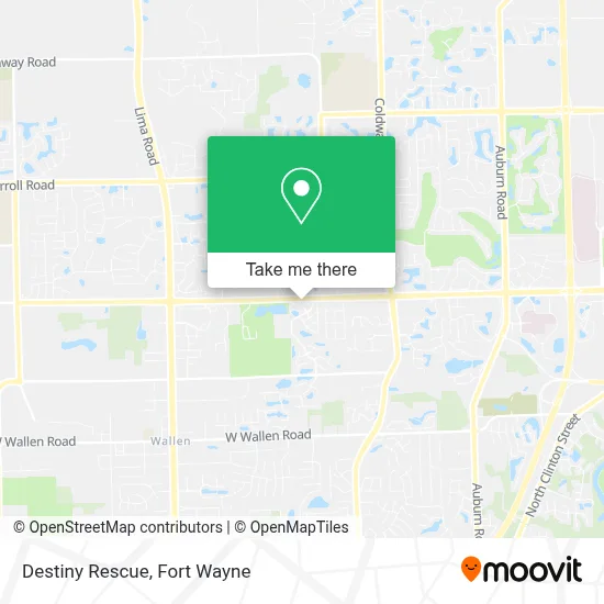 Destiny Rescue map