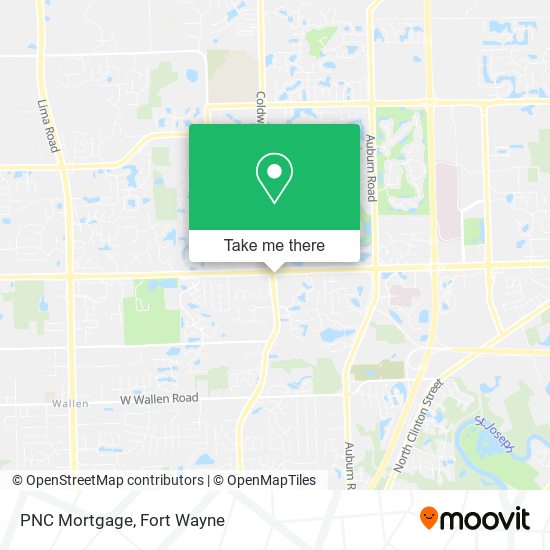 Mapa de PNC Mortgage