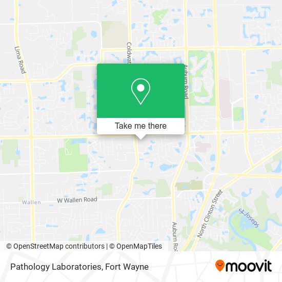Mapa de Pathology Laboratories