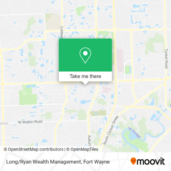 Long/Ryan Wealth Management map