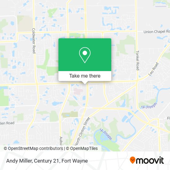 Andy Miller, Century 21 map