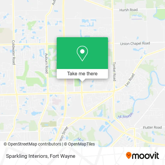 Mapa de Sparkling Interiors