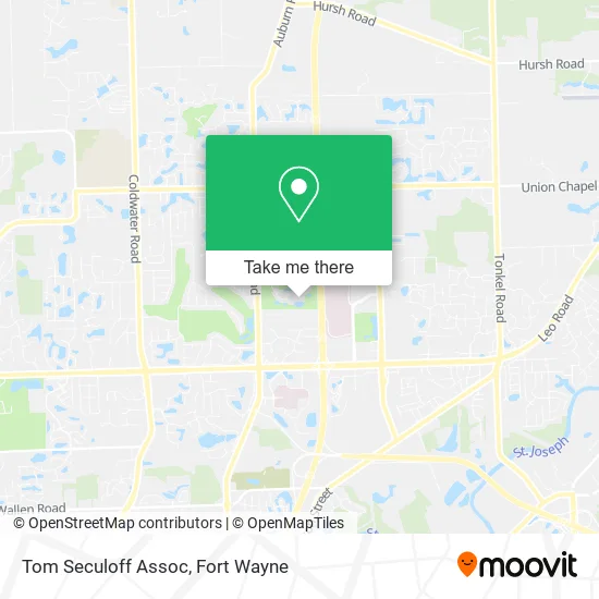 Tom Seculoff Assoc map