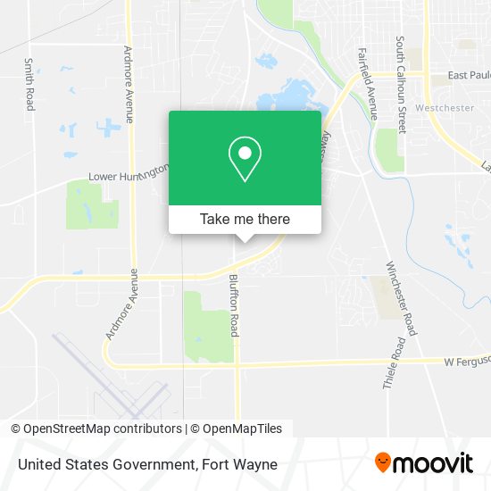 United States Government map
