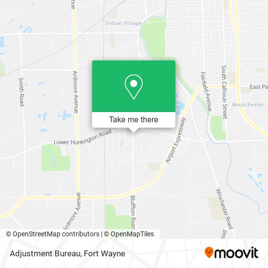 Adjustment Bureau map