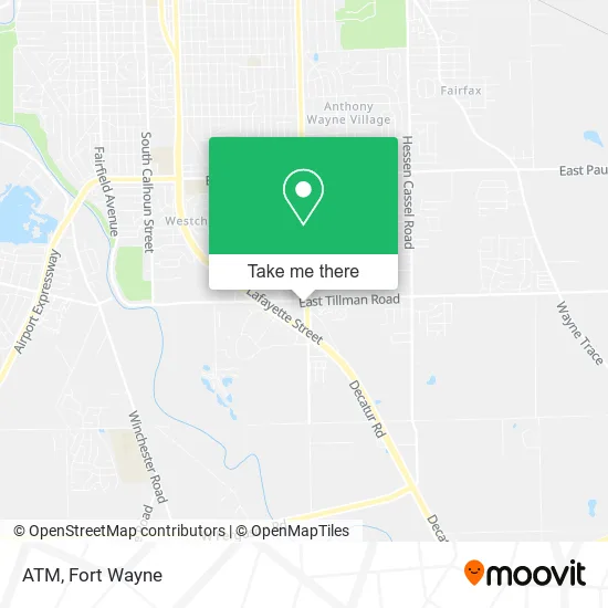 Mapa de ATM