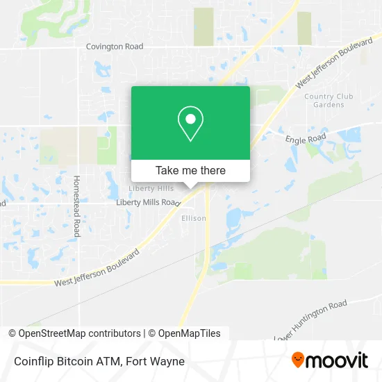 Coinflip Bitcoin ATM map