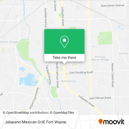 Jalapeno Mexican Grill map