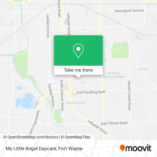 My Little Angel Daycare map