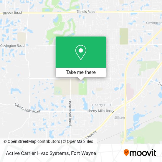 Active Carrier Hvac Systems map