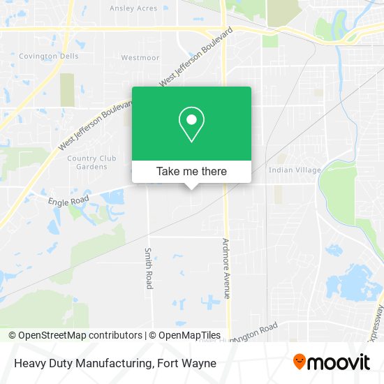 Mapa de Heavy Duty Manufacturing