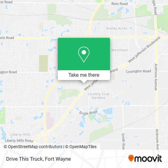 Drive This Truck map