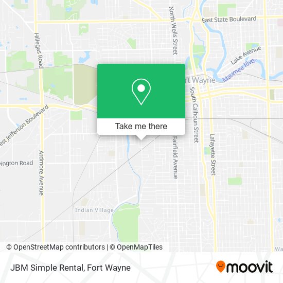 Mapa de JBM Simple Rental