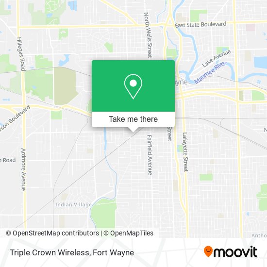 Triple Crown Wireless map
