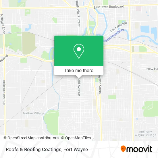 Mapa de Roofs & Roofing Coatings