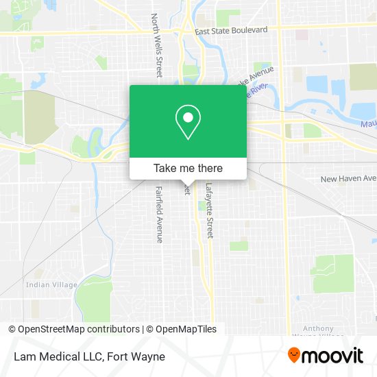 Mapa de Lam Medical LLC