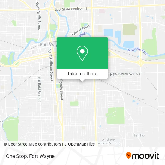 Mapa de One Stop