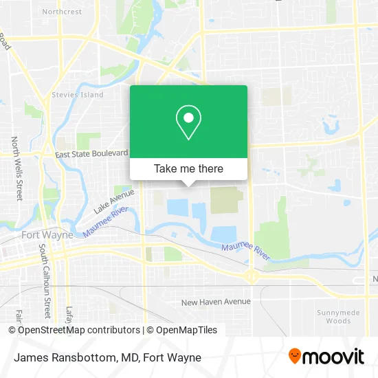 Mapa de James Ransbottom, MD