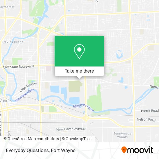 Everyday Questions map