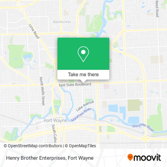 Mapa de Henry Brother Enterprises